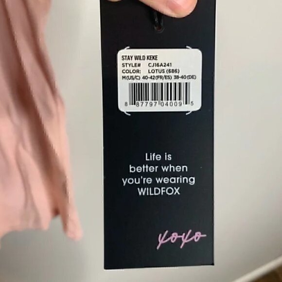 NWT Wildfox Stay Wild cheetah graphic tee - Picture 2 of 5